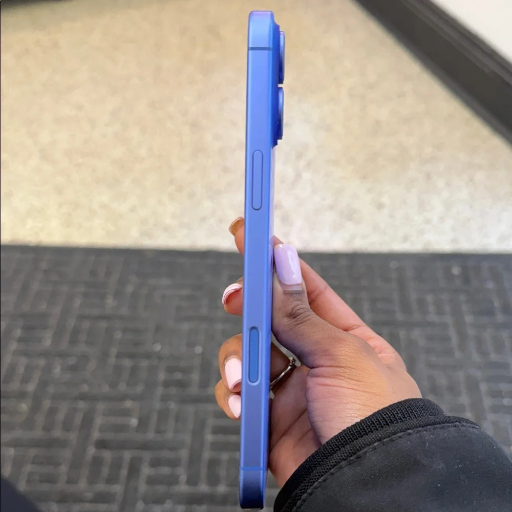 Apple iPhone in Vibrant Blue